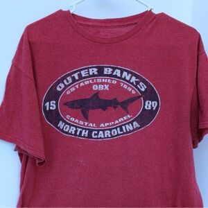 Outer Banks OBX Graphic T-shirt- vintage style coastal tee